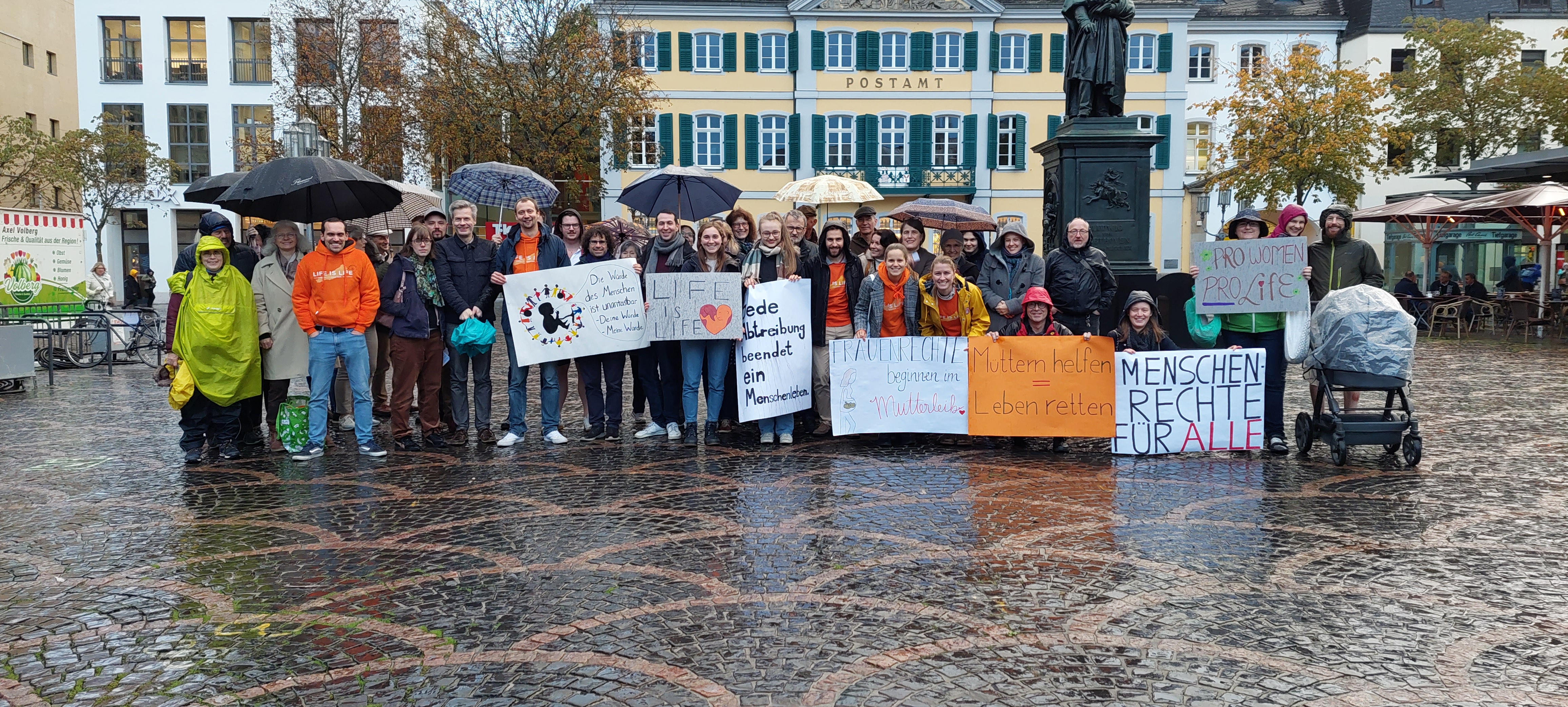 Pro-Life Europe - rally Bonn